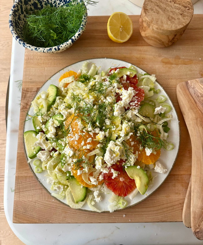 Image of fennel citrus salad
