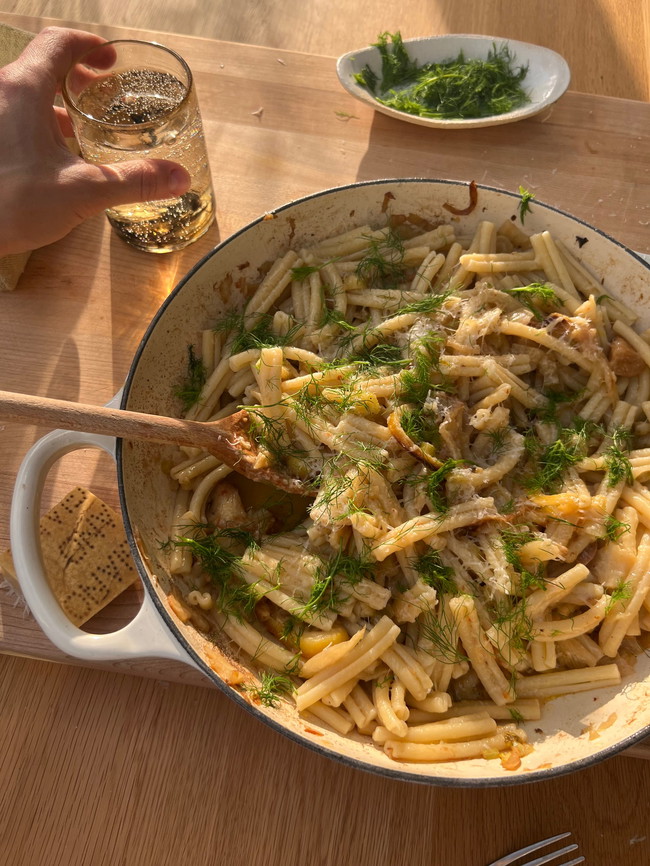 Image of Roasted Fennel and Lemon Pasta