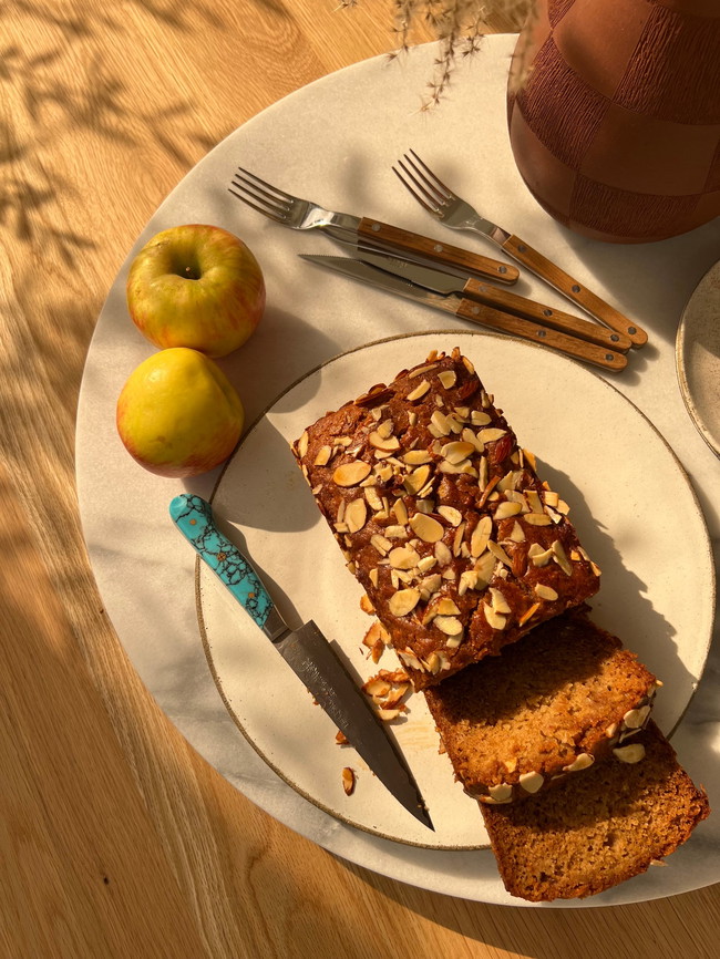 Image of Honey Almond Apple Cake