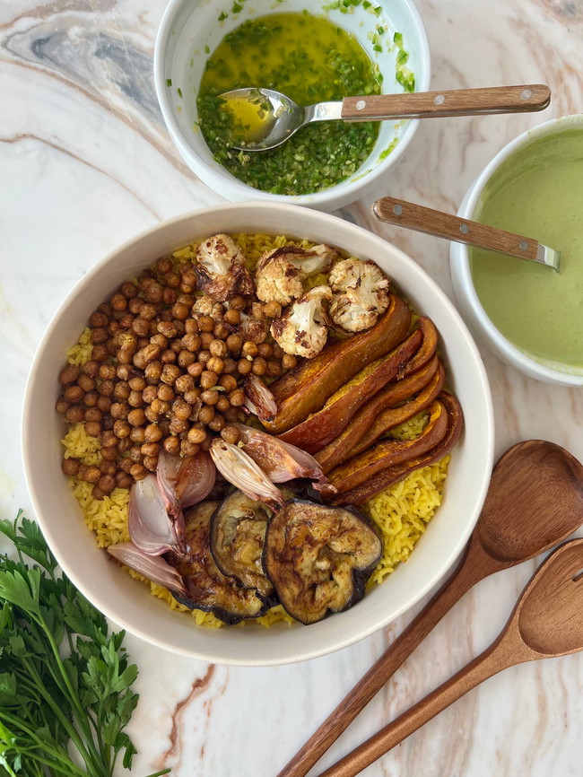 Image of Fall Mediterranean Veg Roast