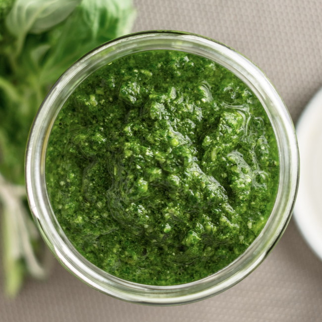 Image of classic basil pesto