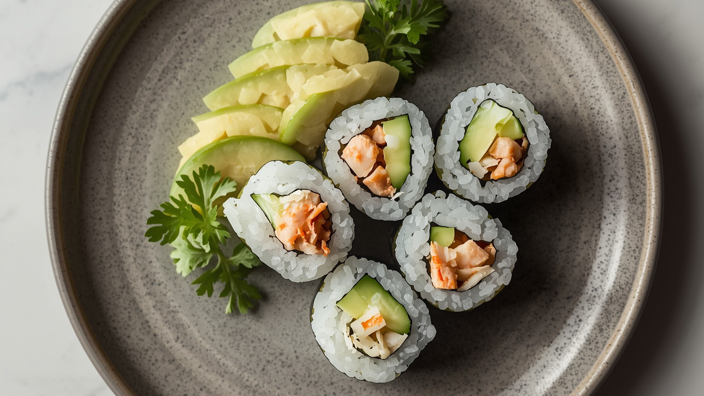 Image of Homemade Sushi Rolls Recipe