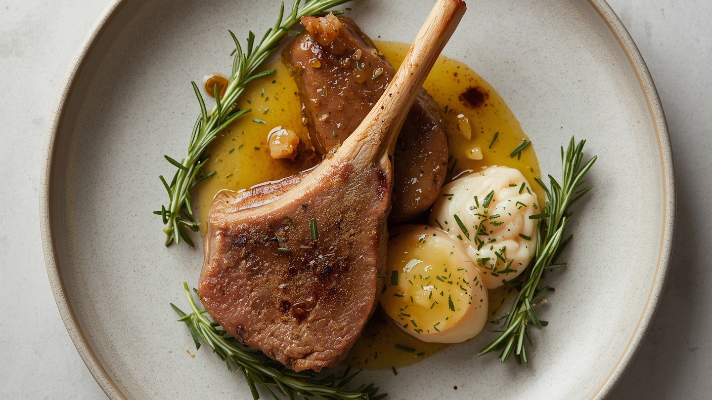 Image of Lamb Chops with Rosemary Recipe