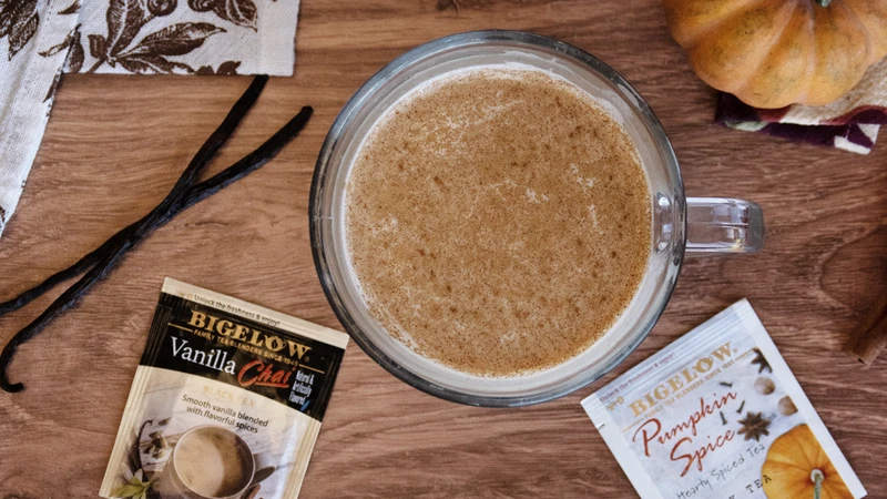 Image of Bigelow Pumpkin Spice Vanilla Chai Latte