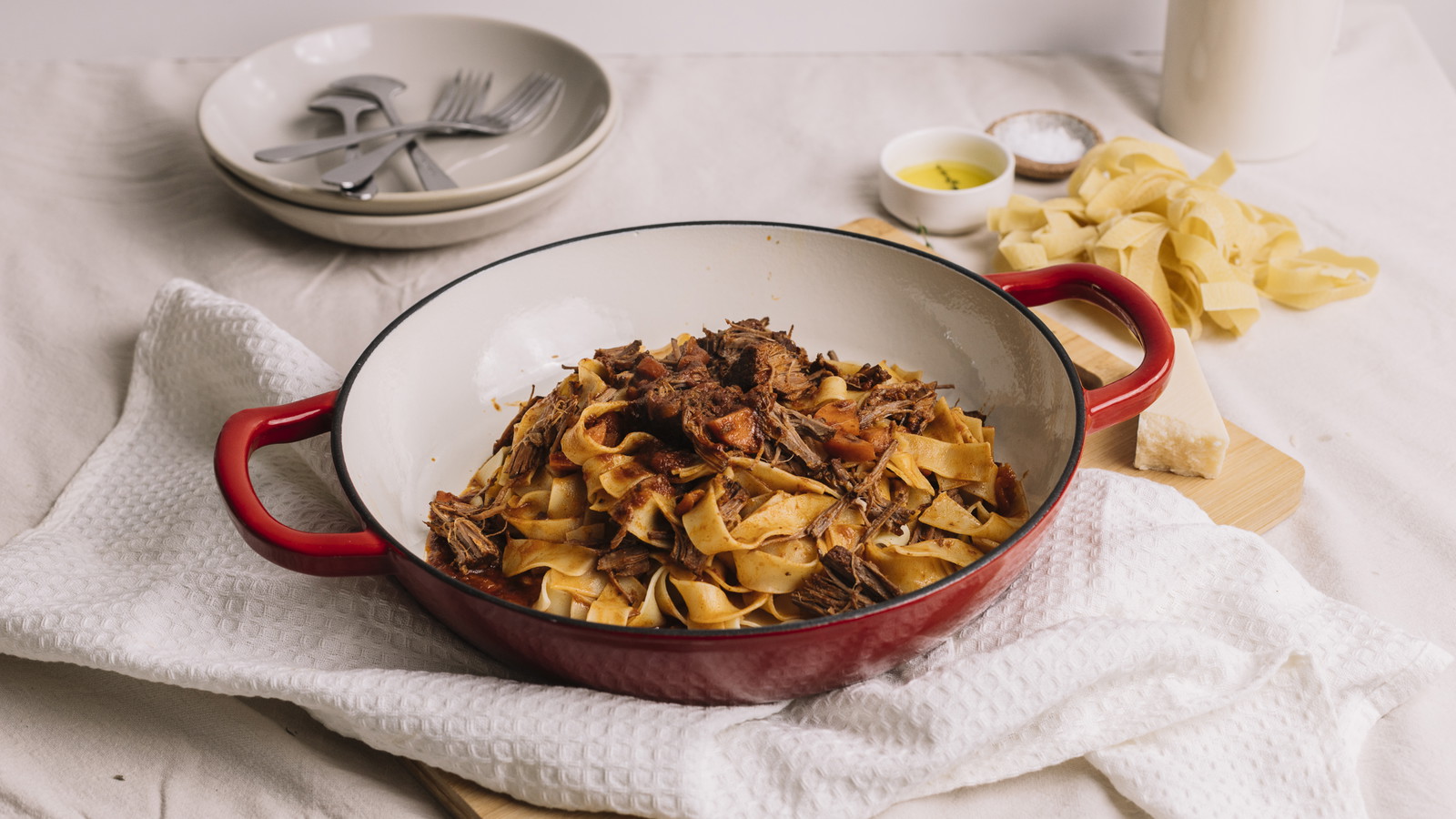 Image of Braised Short Ribs Pappardelle