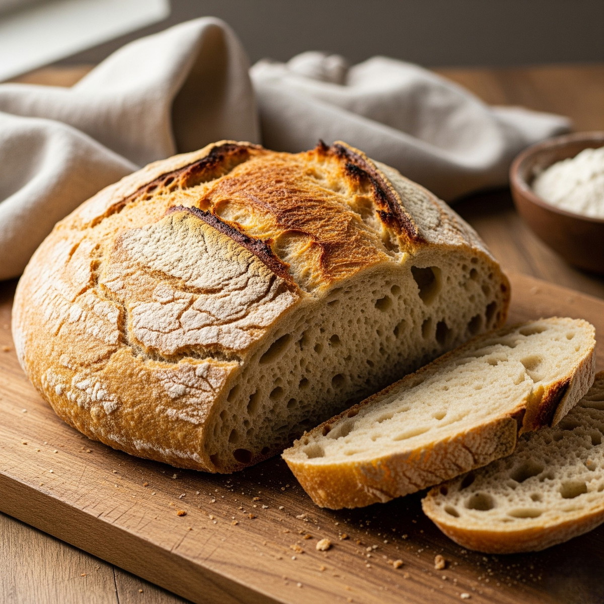 Easy No-Knead Bread