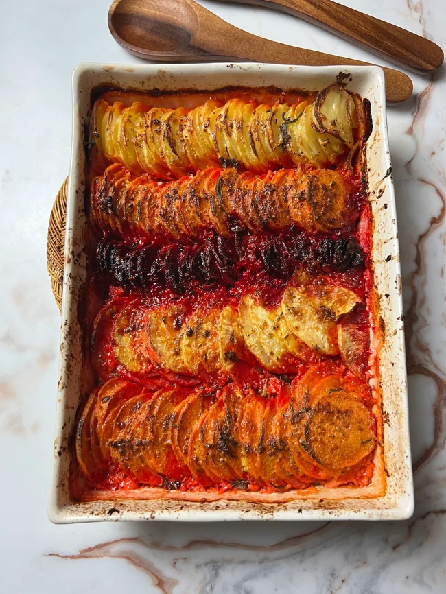 Image of Root Veg Gratin