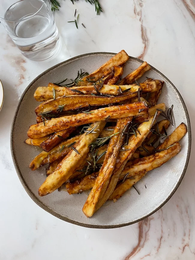 Image of Eggplant Fries with Rosemary & Honey