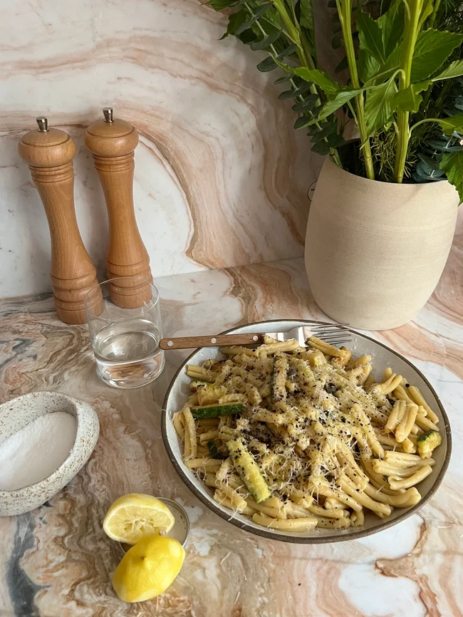 Image of Urfa Lemon and Zucchini Pasta