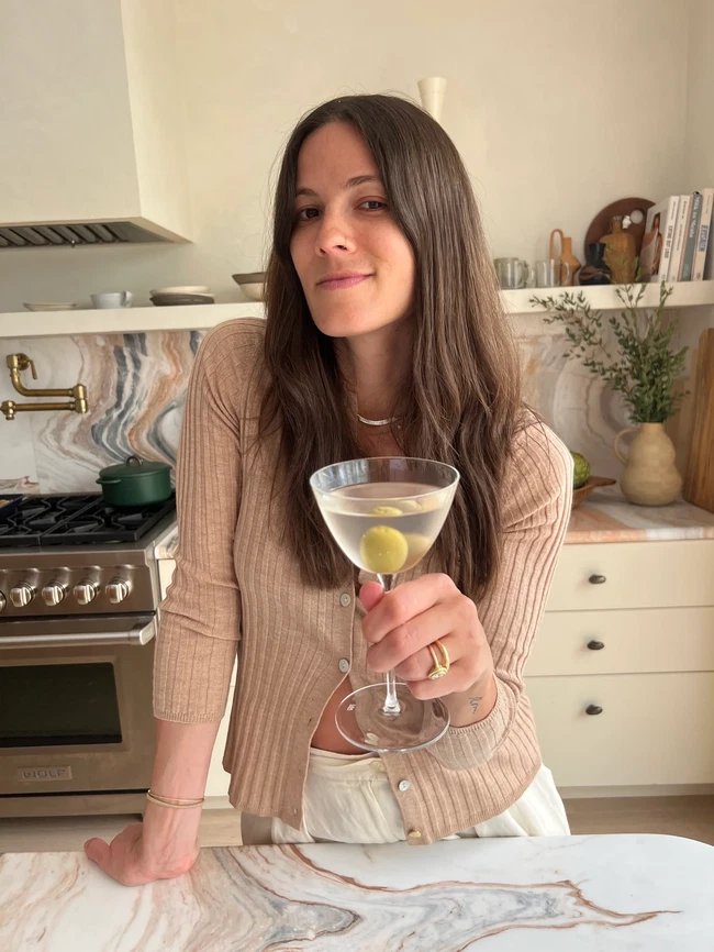 Image of Dirty vodka martini