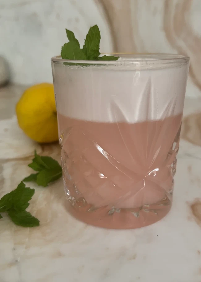 Image of Rhubarb Mint Gin Fizz