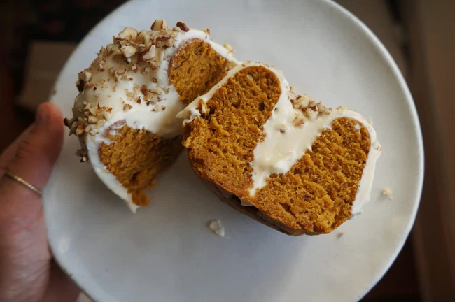 Image of Maple Pumpkin Pecan Bundt Cakes