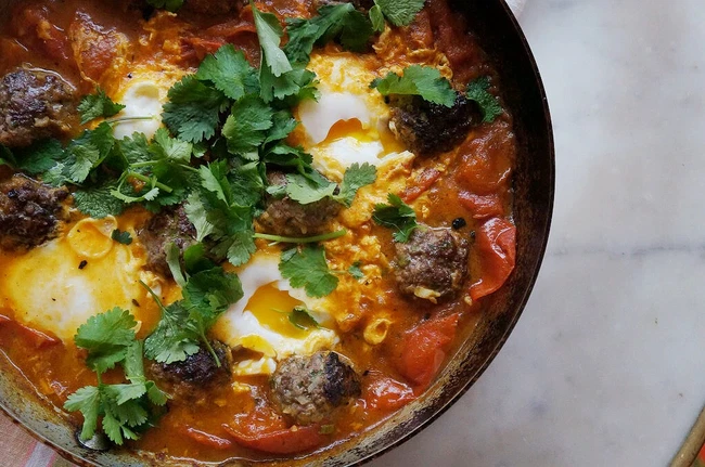 Image of Moroccan Meatball Shakshuka