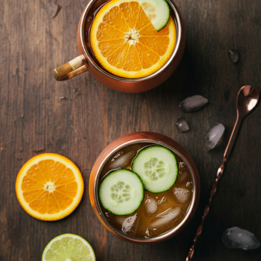 Alkoholfreier POLLY London Mule