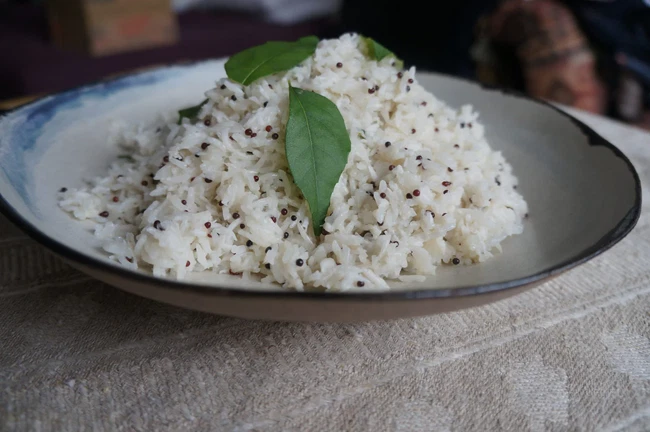 Image of Coconut, Curry Leaf & Mustard Seed Rice