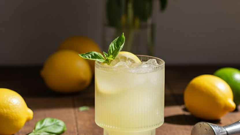 Image of Alkoholfreier POLLY Basil Citrus Smash