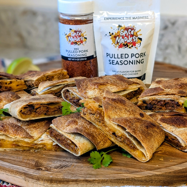 Image of Sheet Pan Pulled Pork Quesadillas