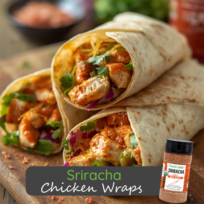 Image of Sriracha Chicken Wraps
