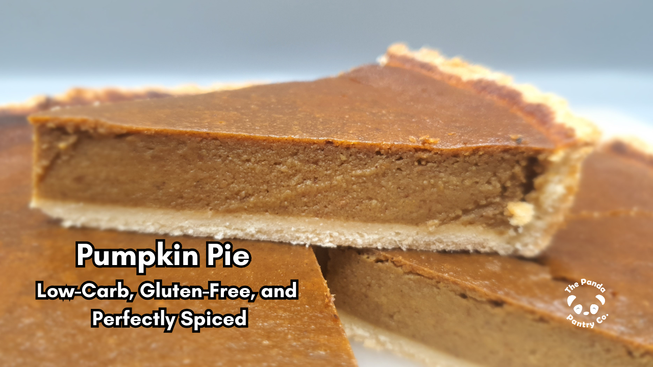 Image of 🎃 Pumpkin Pie – Low-Carb, Gluten-Free, and Perfectly Spiced