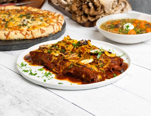 Image of Chicken and Mushroom Enchiladas