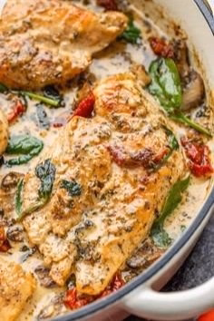 One-Pot Creamy Tuscan Chicken