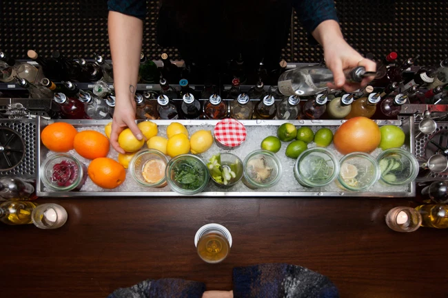 Image of Bourbon on Bourbon action at NITECAP