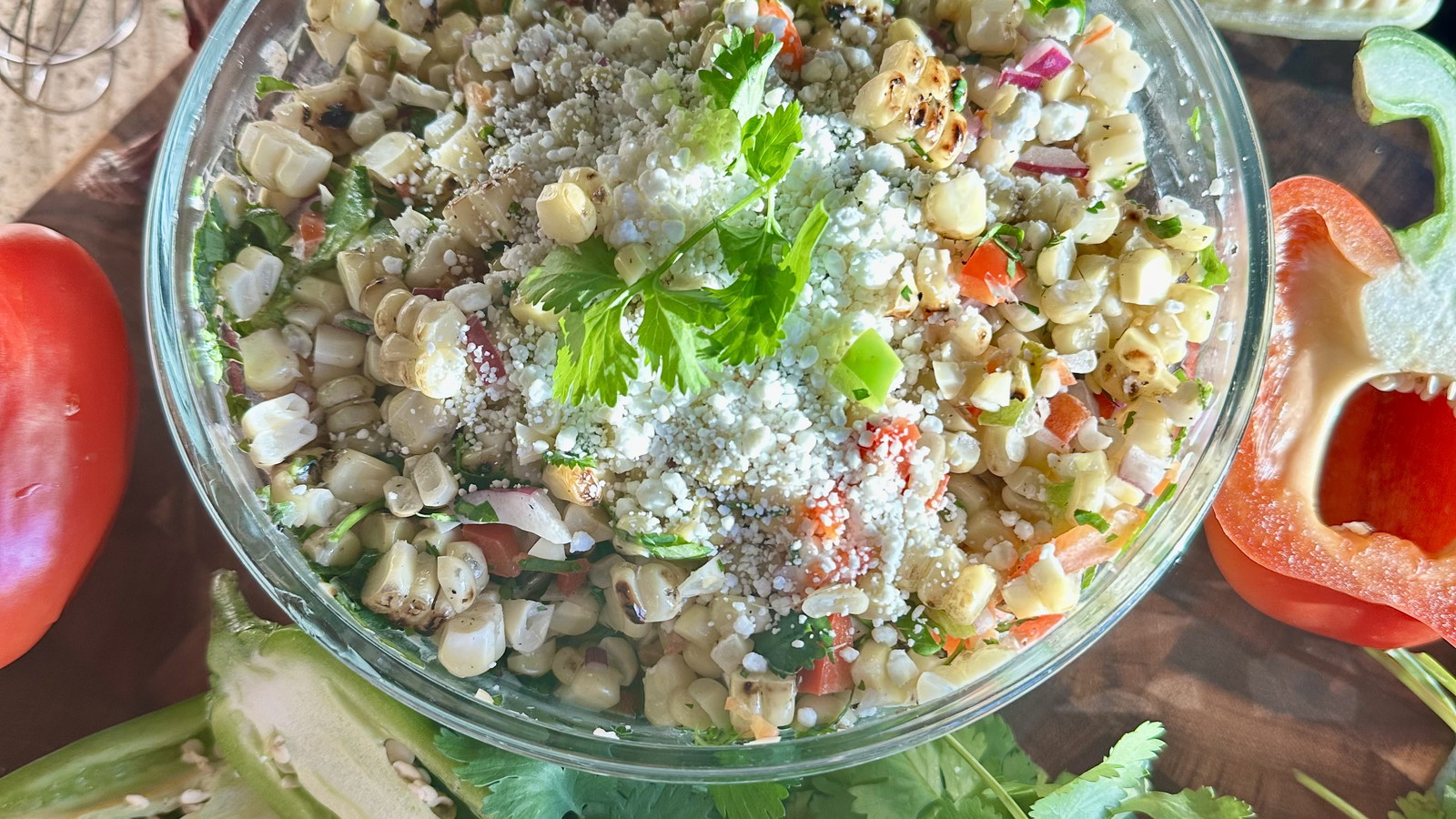 Image of Fresh Corn Salad with Goat Cheese