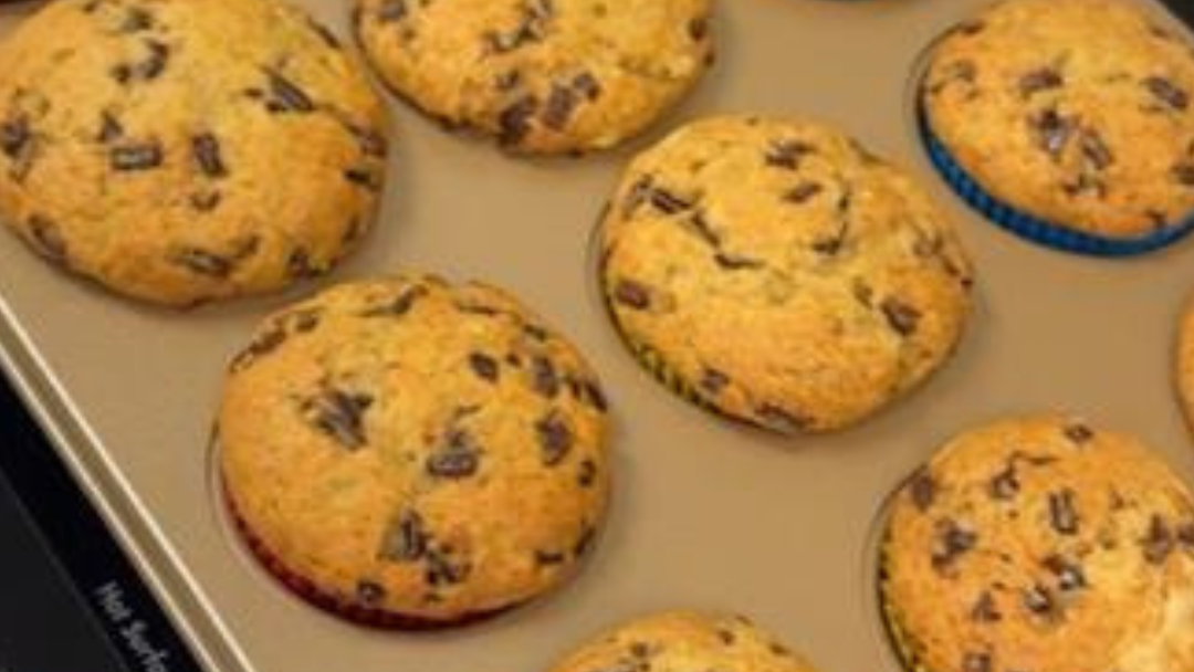 Image of Banana & Chocolate Chip Muffins