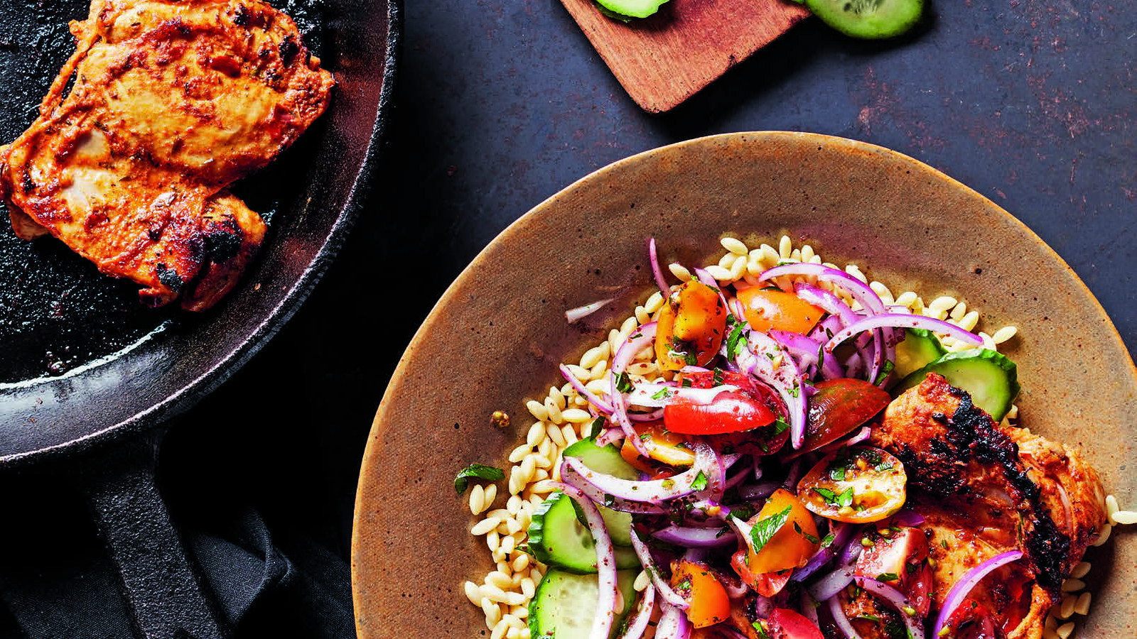 Middle Eastern Chicken & Rice Power Bowl