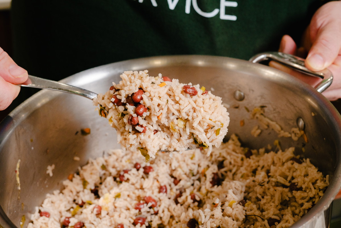 Freeport Orange Scotch Bonnet Coconut Rice and Peas