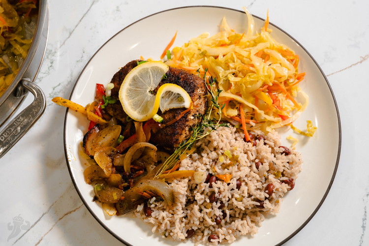 Image of Stir in the rice (rinsed and drained), bring to a boil, reduce heat to LOW, cover and let the rice steam slowly for 20 minutes. Remove from heat and let stand for 10 more minutes before opening and fluffing the...