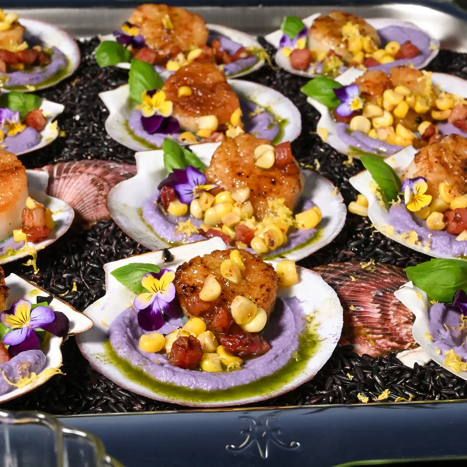 Pan Seared Scallops with Cauliflower Puree – Hestan Culinary