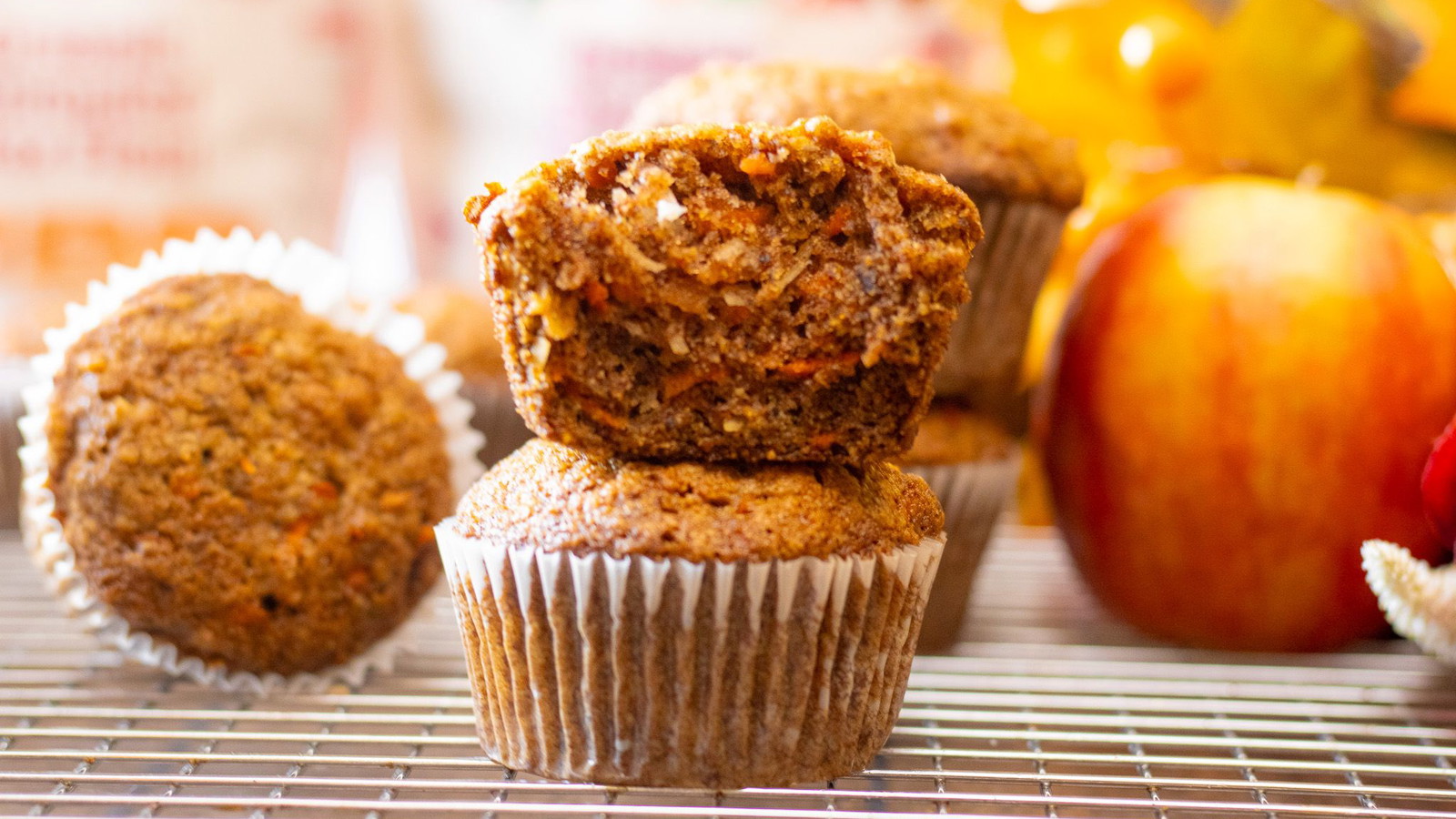 Image of Hearty Carrot Muffins