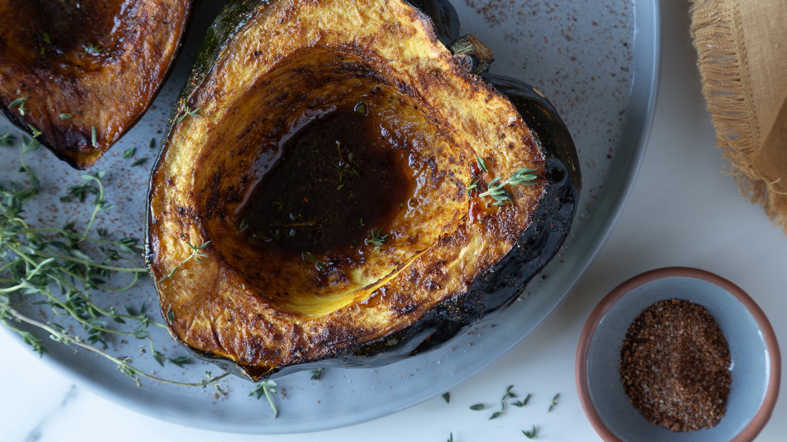 Image of Smoky Maple Roasted Acorn Squash