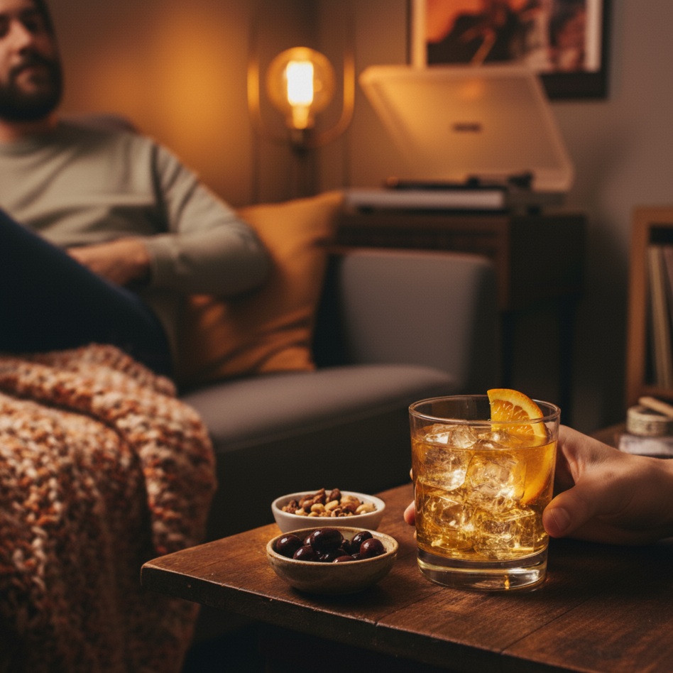 Alkoholfreier Amaretto Mule