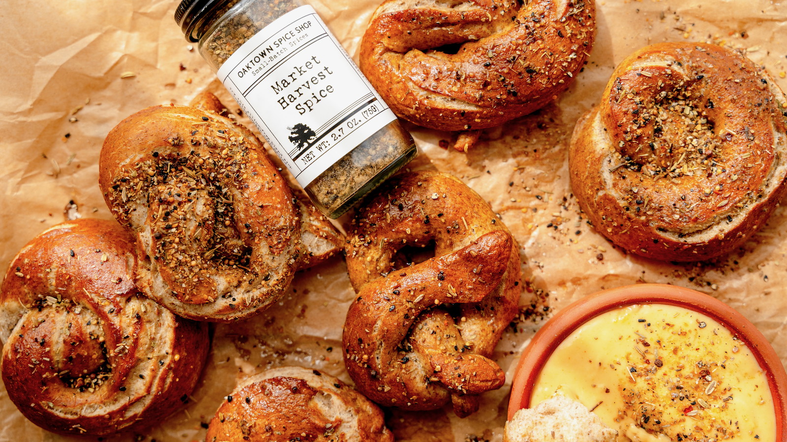 Image of Pretzels with Market Harvest and Beer Cheese