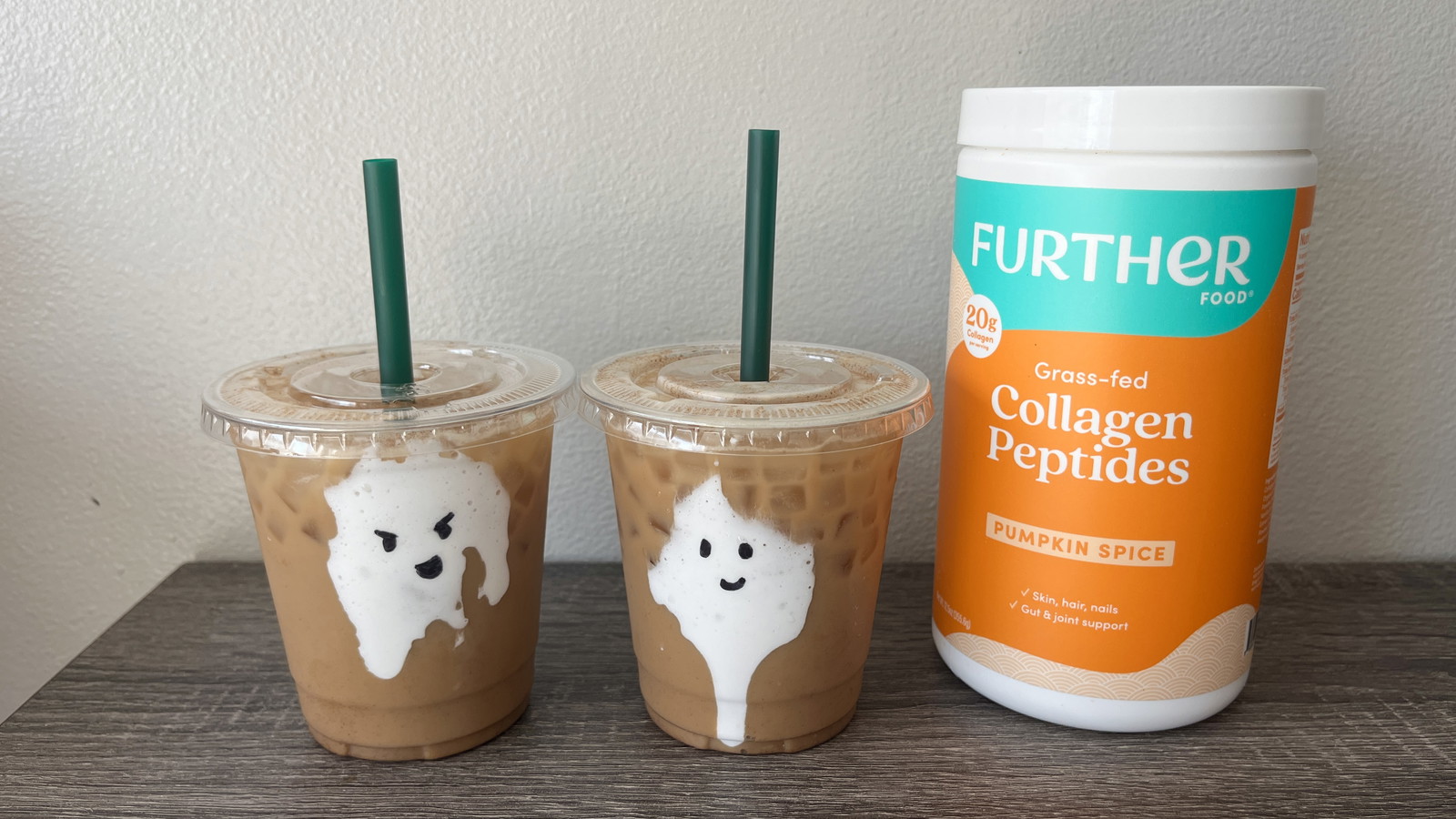 Image of Pumpkin Spice Ghost Lattes