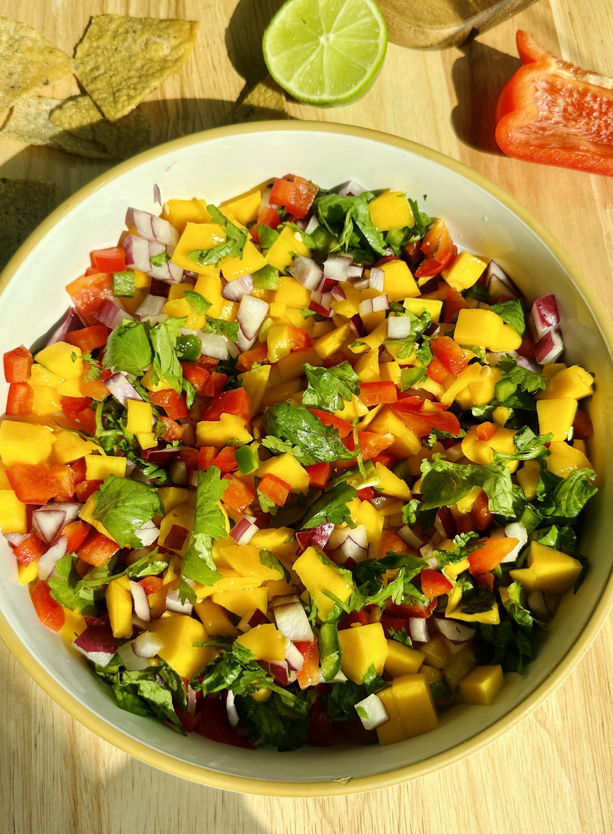 Mango Habanero Salsa