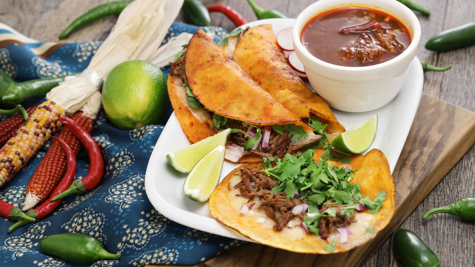 Image of Smoky Goat Birria Tacos