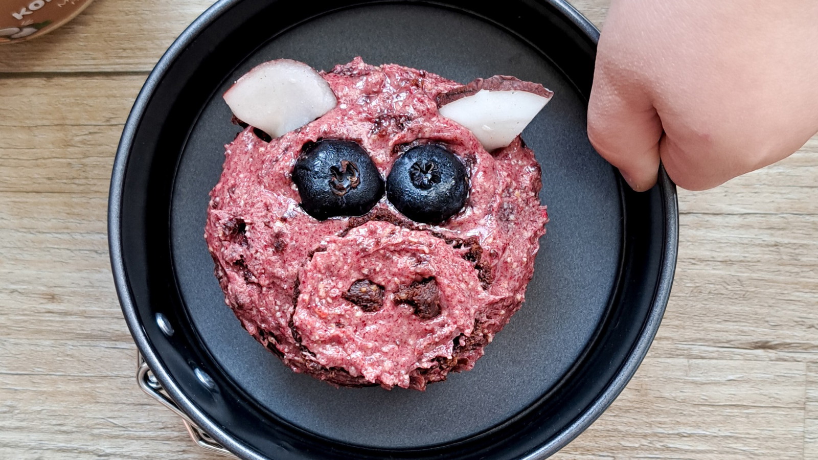 Image of Schweinchenmuffin mit Himbeer-Traum