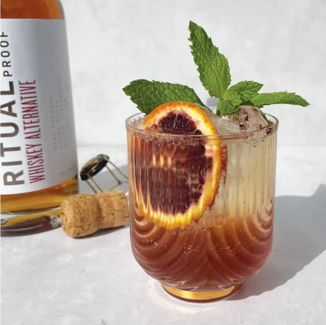 Image of How to Mix a Blood Orange Whiskey Smash That Hits Every Time