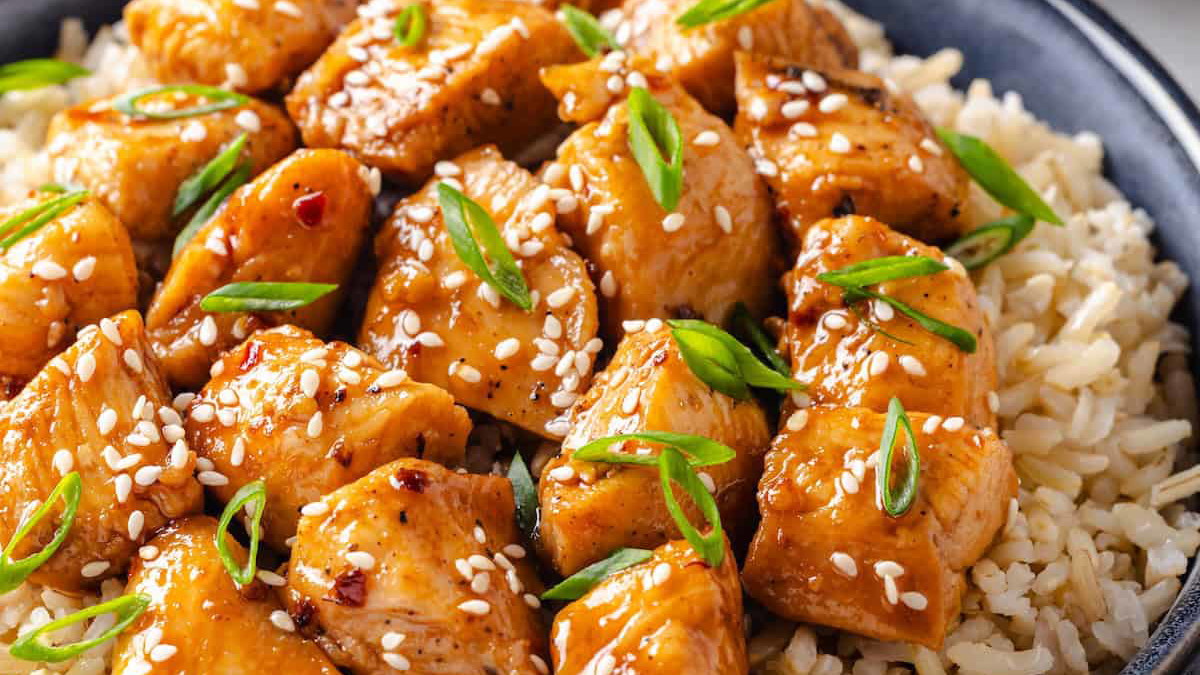 Image du poulet miel-ail 15 minutes