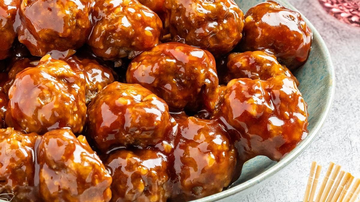 Image of Mini Honey Garlic Meatballs