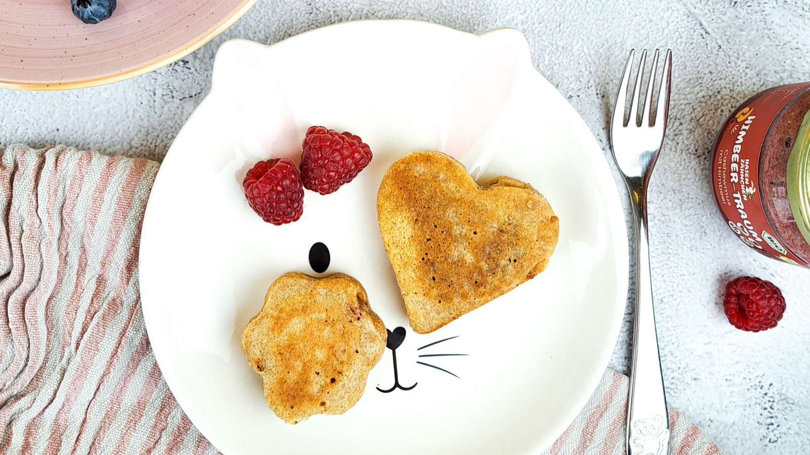 Image of Gefüllte Pancakes mit Himbeer-Traum