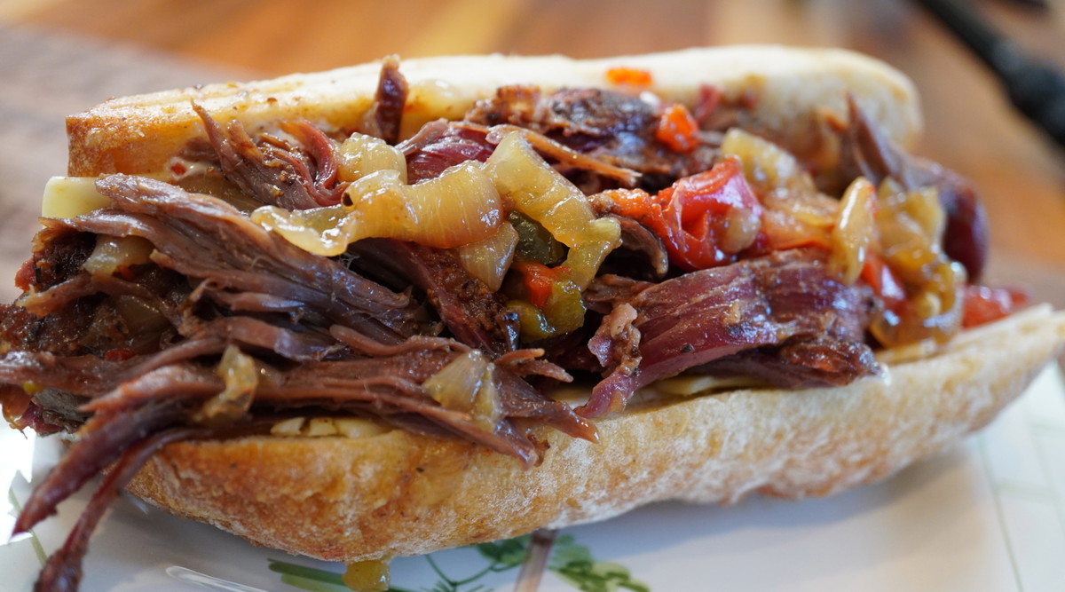 Smoked & Braised Thor’s Hammer Beef Shank Sandwiches
