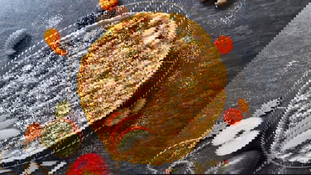 Image of Apfelkuchen mit Pudding | Omas Kuchenrezepte