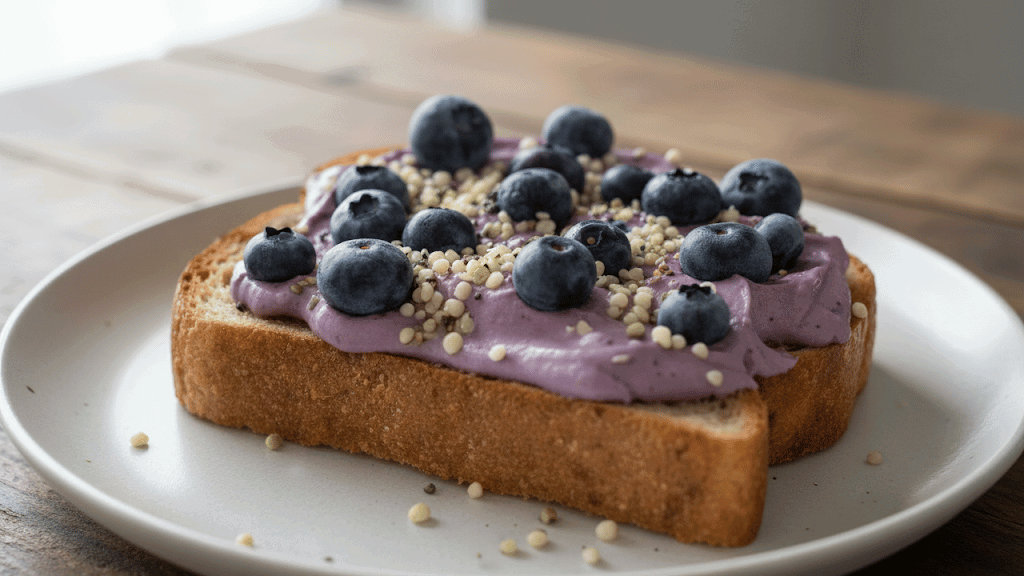 Image of Antioxidant Relaxing Morning Toast