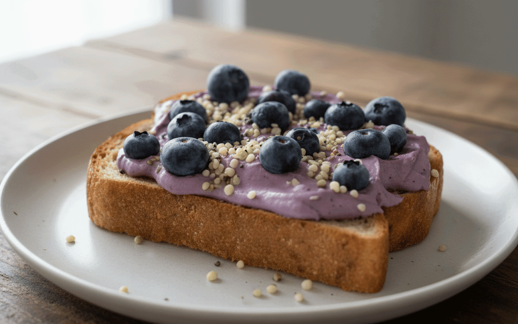 Antioxidant Relaxing Morning Toast