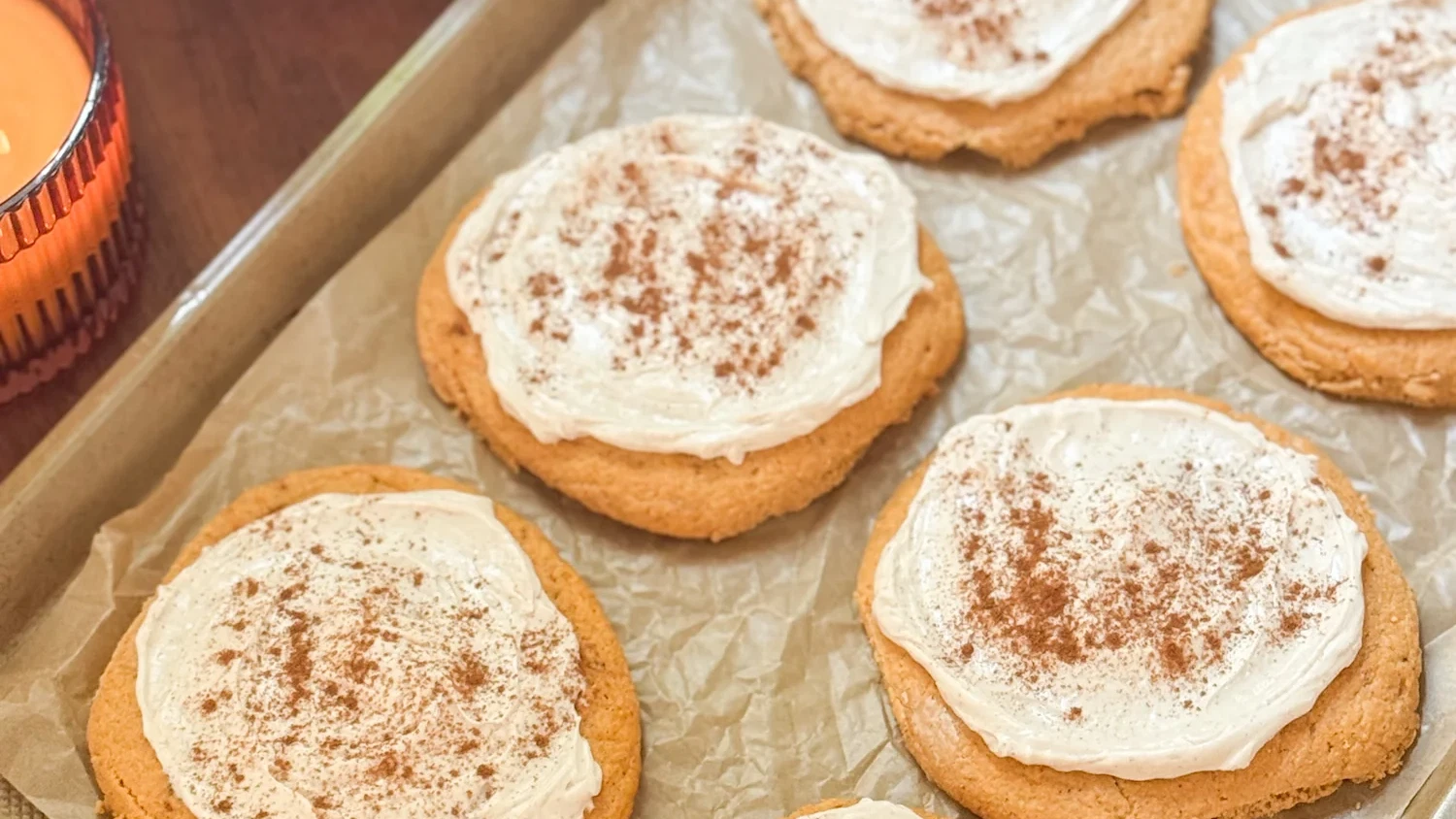 Image of Pumpkin Protein Cookies (Crumbl Copycat).