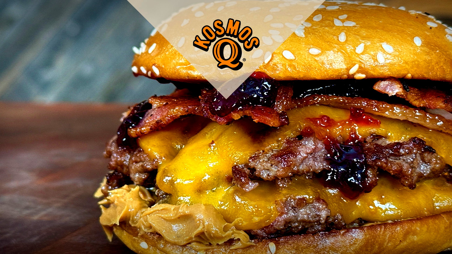 Image of Peanut Butter & Jelly Cheeseburgers